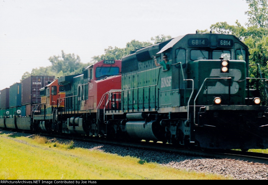 BNSF 6814 West